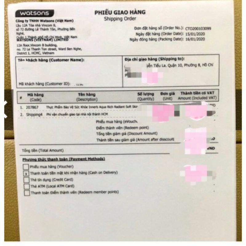 Cấp nước InnerB Aqua Bank nắp hồng