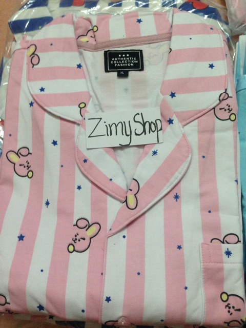 [BTS] ẢNH THẬT + VIDEO BỘ NGỦ PIJAMA BTS BT21 | BigBuy360 - bigbuy360.vn