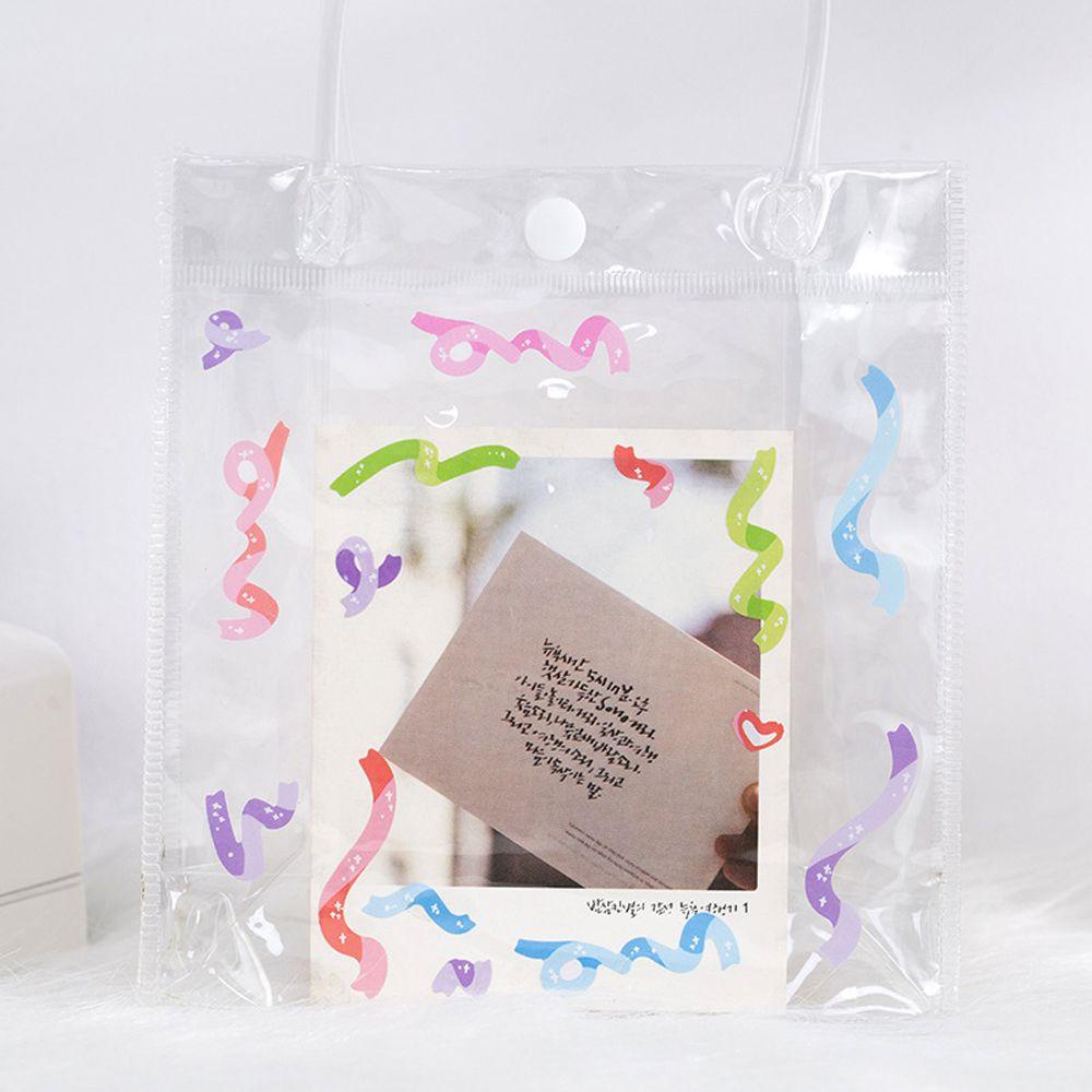 AUGUSTINA Nhãn Dán Trang Trí Điện Thoại / Album Ảnh Màu Cầu Vồng Xinh Xắn