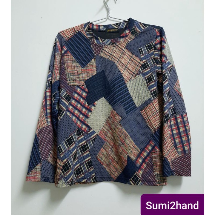 Áo thun tay dài xẻ tà độc lạ vintage (thanh lý)