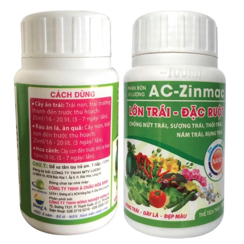 Lớn trái-Đặc ruột,chóng nứt trái, sượng trái, thối trái,nám trái rụng trái
