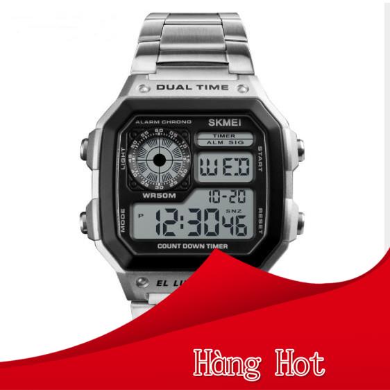 Đồng Hồ Nam SKMEI AE1200 Dây Kim Loại Nam Tính Sang Trọng