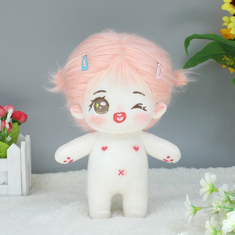 Băng Đô Vải Cotton 2 Kiểu Dễ Thương Dành Cho Búp Bê 20cm