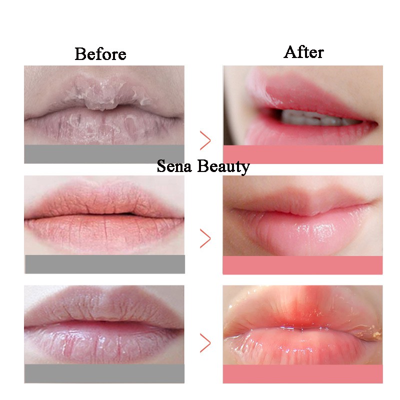 Mặt nạ ngủ môi kiêm son dưỡng môi dâu mật ong Pil'aten Senabeauty