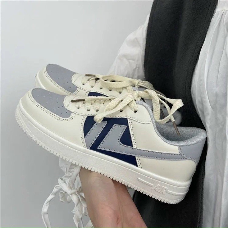 (freeship)giày nữ sneaker phối màu rất đẹp from dáng trẻ trung