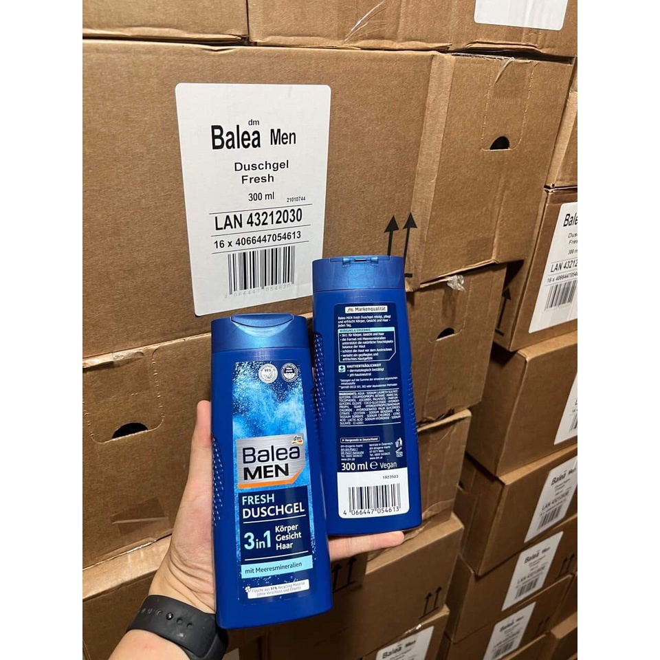 Tắm gội Balea men Fresh Duschgel 300ml - Đức