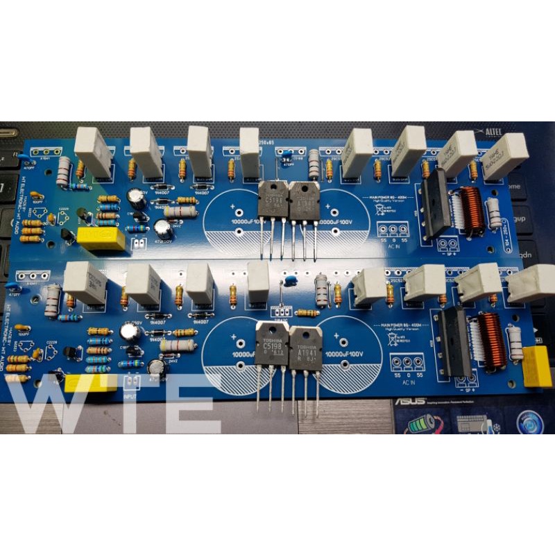 Công suất 8 sò liền nguồn mono, dùng sò thúc a1941 c5198