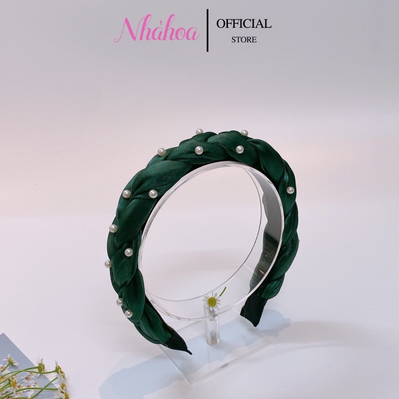 Mấn Tóc Voan Đính Trai Nhiều Màu Sắc. - Chính Hãng NHÀ HOA