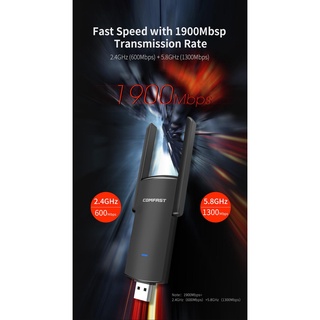 Usb Thu Sóng wifi comfast cf-938ac usb 1900m Thẻ