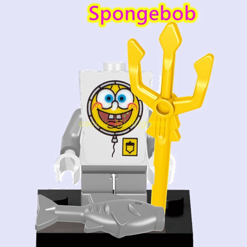 Bộ Đồ Chơi Lắp Ráp Mô Hình Nhân Vật SpongeBob SquarePants Patrick Star Dành Cho Trẻ Em