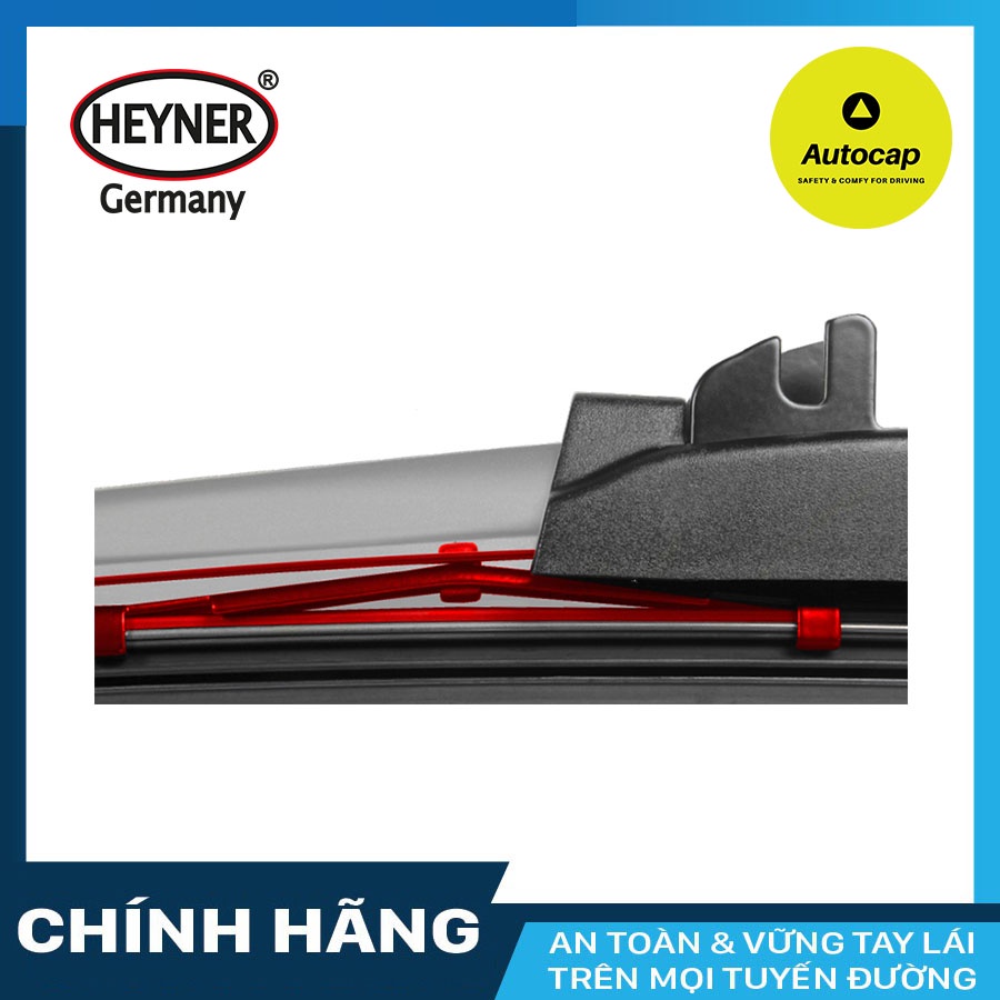 Gạt mưa Heyner Hybrid Nano  đủ size từ 14 - 32 inch