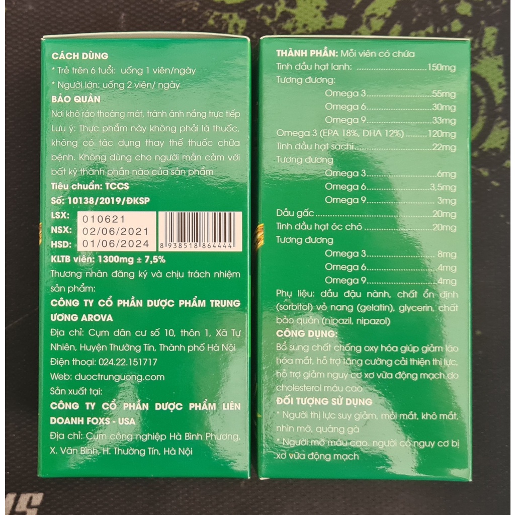 Alaska Sachi Super Omega 369 (Hộp 60 viên) - Giúp cải thiện thị lực, giảm nguy cơ xơ vữa động mạch do mỡ máu máu cao
