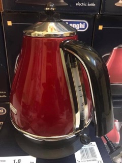 ẤM SIÊU TỐC DELONGHI VINTAGE RETRO màu ĐỎ đắt nhất!