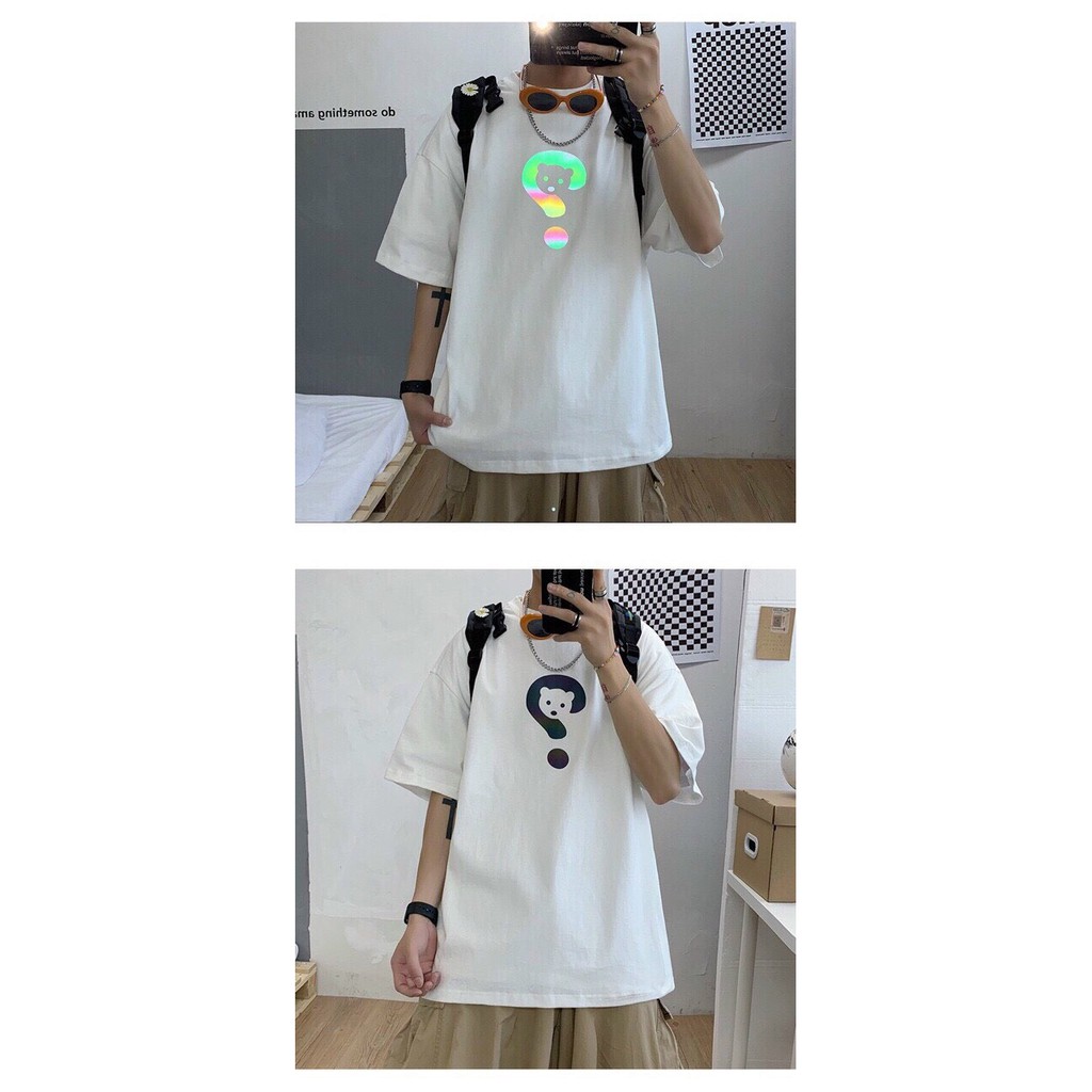 RODI Áo thun tici phản quang dấu chấm hỏi, áo thun phản quang nam nữ TCPQ106 | BigBuy360 - bigbuy360.vn