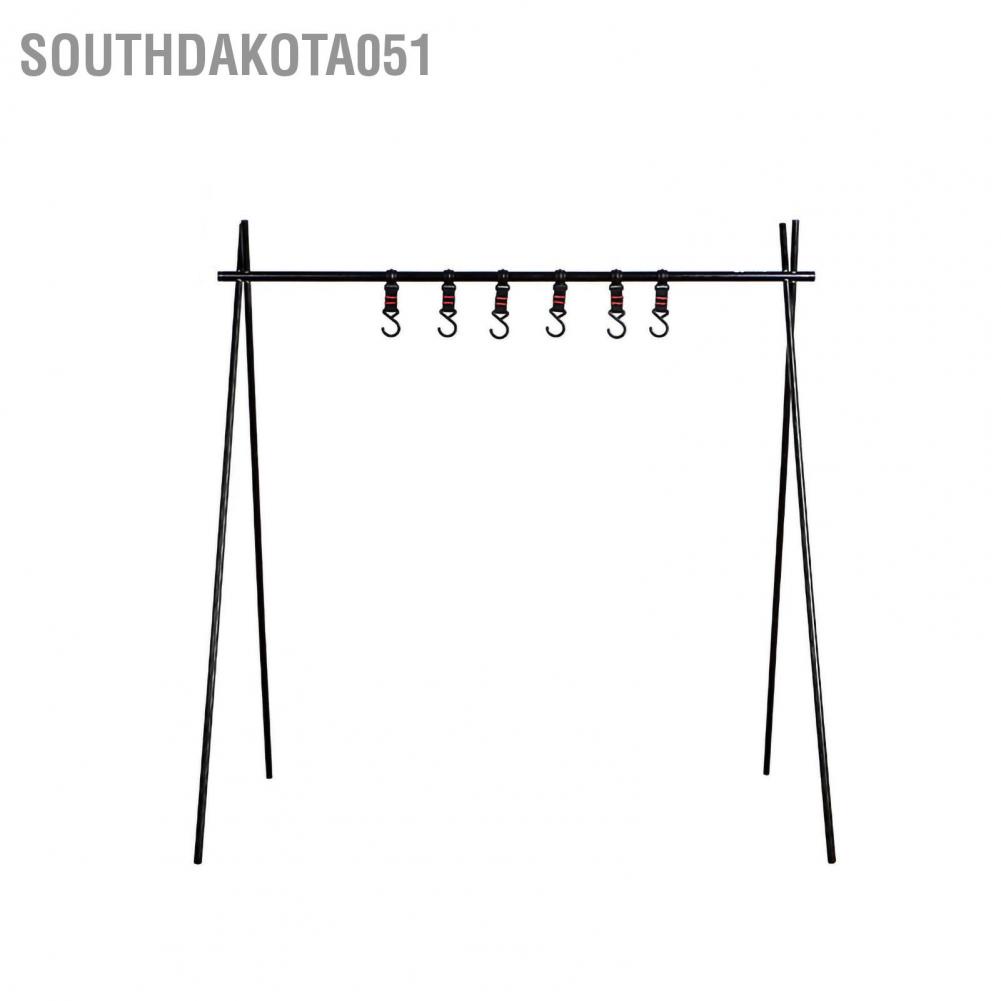 Giá Đỡ Quần Áo Bằng Hợp Kim Nhôm Kèm Móc Treo Có Thể Gấp Gọn Tiện Dụng