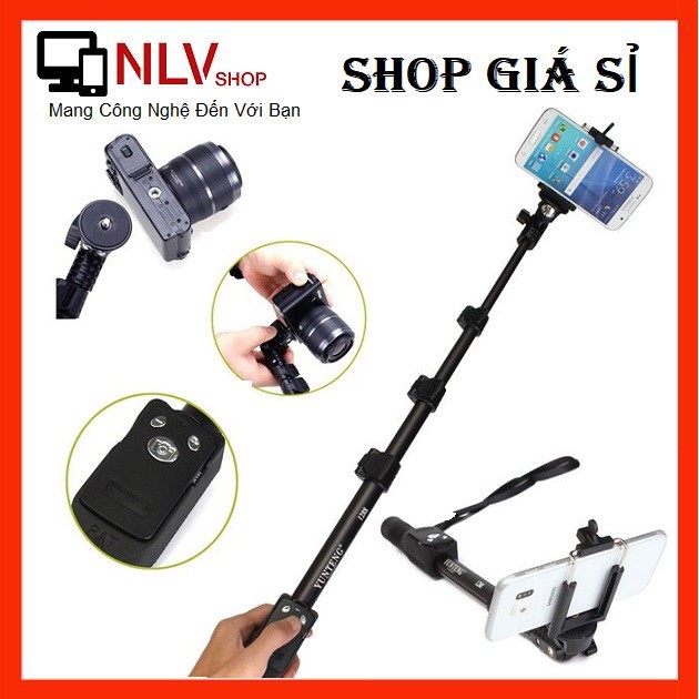 Gậy chụp hình YT1288 tự sướng Có Bluetooth