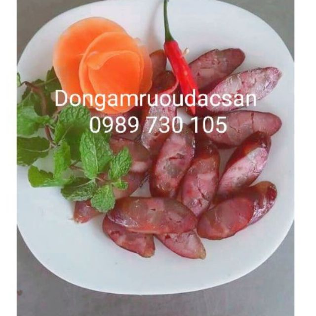 LẠP XƯỞNG HUN KHÓI 1KG đặc sản Tây Bắc