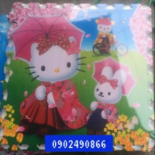 THẢM XỐP KITTY BỘ 4 TẤM 60cm