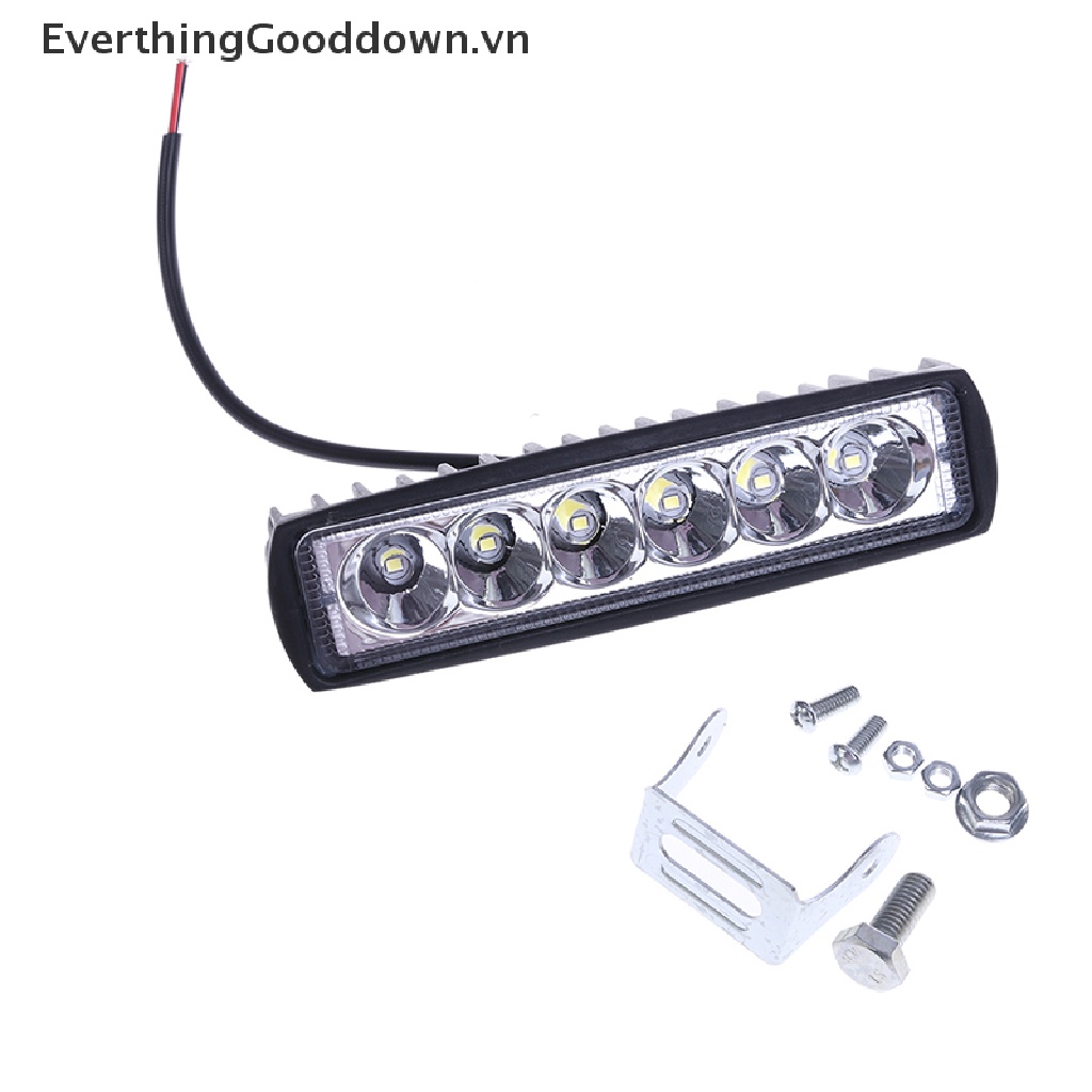 Everthinggooddown Đèn Led 6inch 18W 6 Bóng Cho Xe SUV
