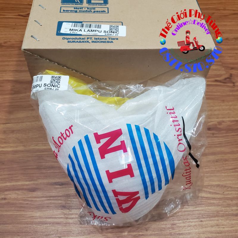 Mica đèn trước Sonic zin mới hàng Win - 01-B47-001-00AA