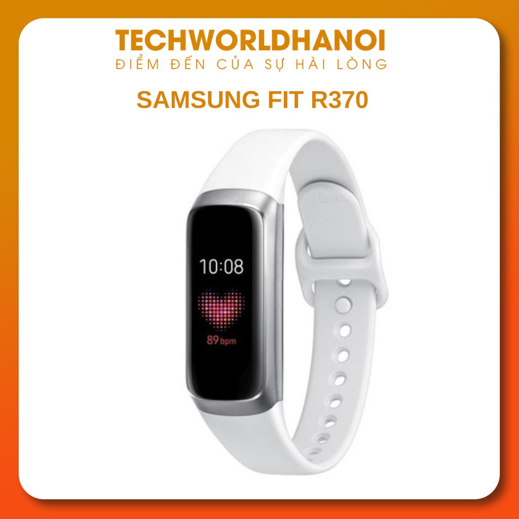 Vòng Đeo Tay Thông Minh Samsung Galaxy Fit SM-R370 | Hàng Chính Hãng | Màu trắng