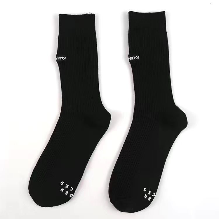 Vớ thể thao in chữ phong cách Hàn Quốc thời trang cho nữ