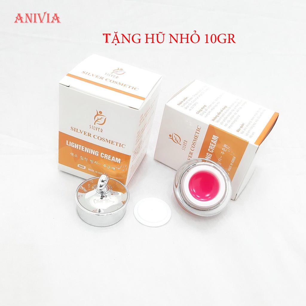 Kem Làm Hồng Nhũ Hoa Và Vùng Kín Hàn Quốc - Kem Hồng Môi SILVER ANIVIA - Trẻ Hóa Vùng Kín Như Gái 18