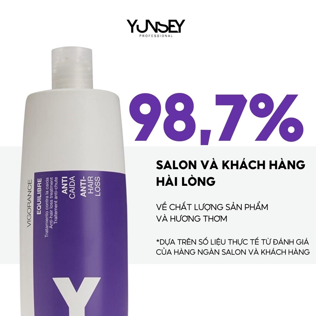 Dầu Gội Ngừa Rụng Tóc Anti-Hair Loss Shampoo Yunsey 1000Ml