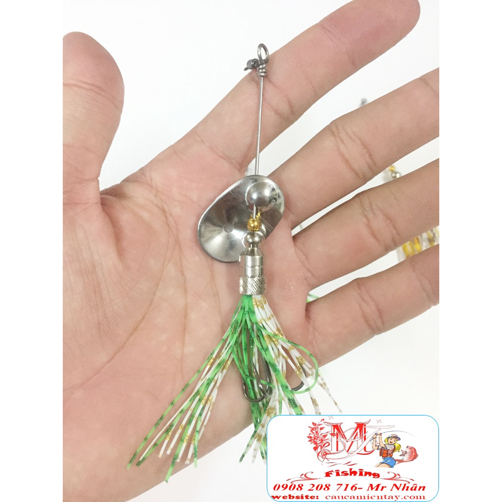 Mồi lure cá lóc Spinner