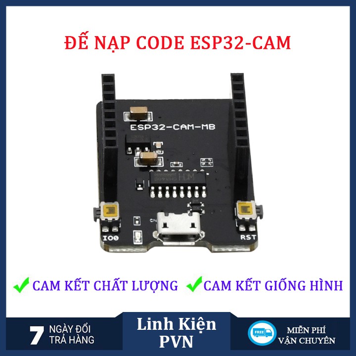 ✅ [BẢO HÀNG 6 THÁNG]Module thu phát wifi camera ESP32-CAM tích hợp wifi, camera OV2640/OV7670 chuyên dụng và bluetooth 4