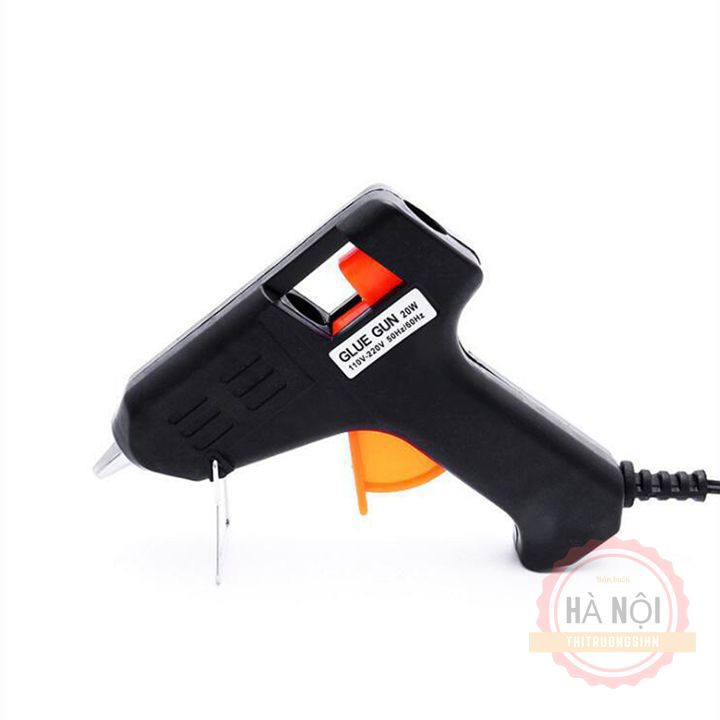 Súng bắn keo nến mini silicon trong suốt nhỏ mini điện 20W