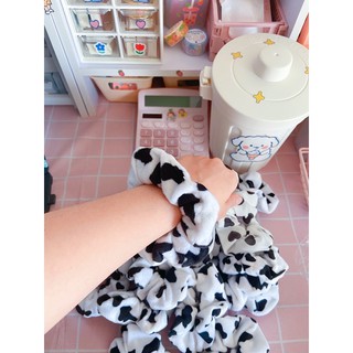 Dây cột tóc bò sữa