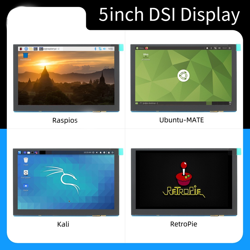 ⭐⭐⭐Màn Hình Cảm Ứng 4.3 inch 5 inch 7 inch Cho Raspberry Pi DSI