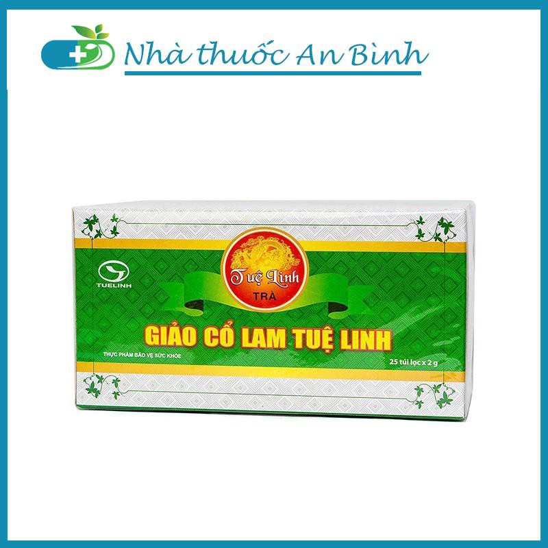 Hộp trà giảo cổ lam Tuệ Linh 25 túi lọc x 2g