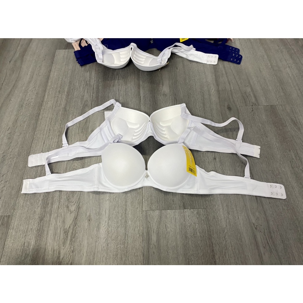 Áo ngực có gọng mút mỏng. Áo lót thái lan quả  trơn cup 3/4 ngực mút ép siêu êm. Giúp nâng, đẩy vòng 1 đẹp ms 021