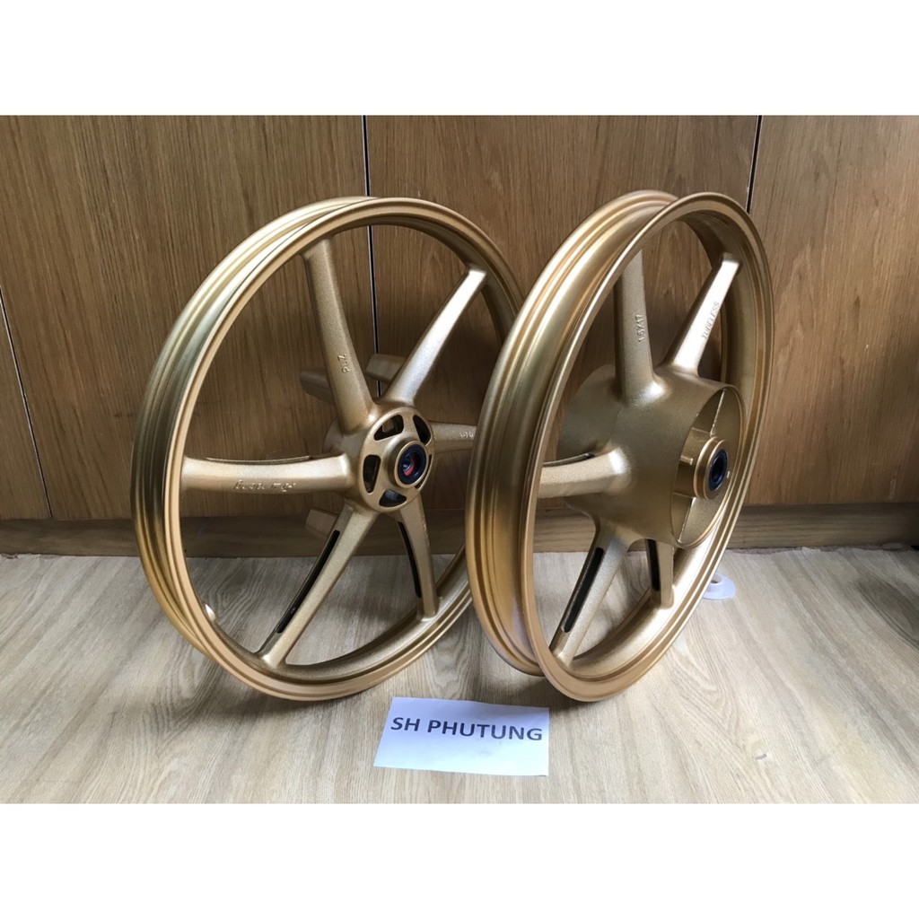 MÂM VÀNH ĐÚC 6 CÂY WINNER BẢN NHỎ RÁP LÊN ZIN THEO XE KHÔNG CHẾ CHÁO
