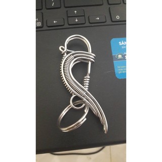 Móc Khoá Inox làm thủ công