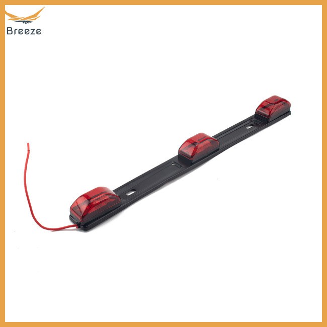 led truck light red led light bar 9leds Red Bright Led Id Bar Marker Light Truck Trailer Bus Clearance Light