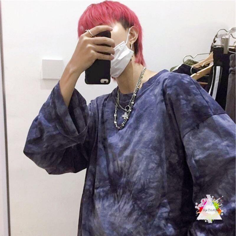 Áo tay dài loang màu Unisex chất lừ - Sweater Tie Dye 🎩