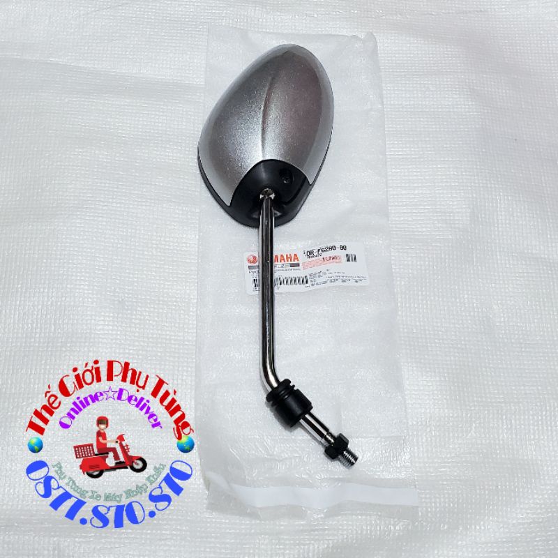 Kính hậu - Kiếng hậu Noza zin chính hãng Yamaha Việt Nam - 1DR-F6280-00 /1DR-F6290-20