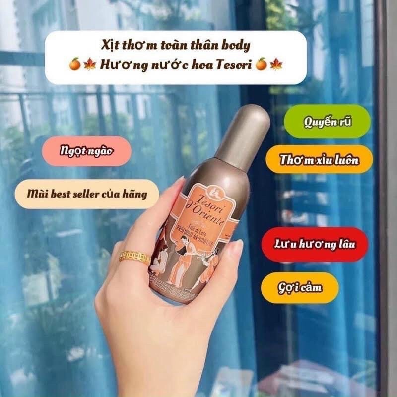 Xịt Thơm Toàn Thân Body Te-so-ri 100ml