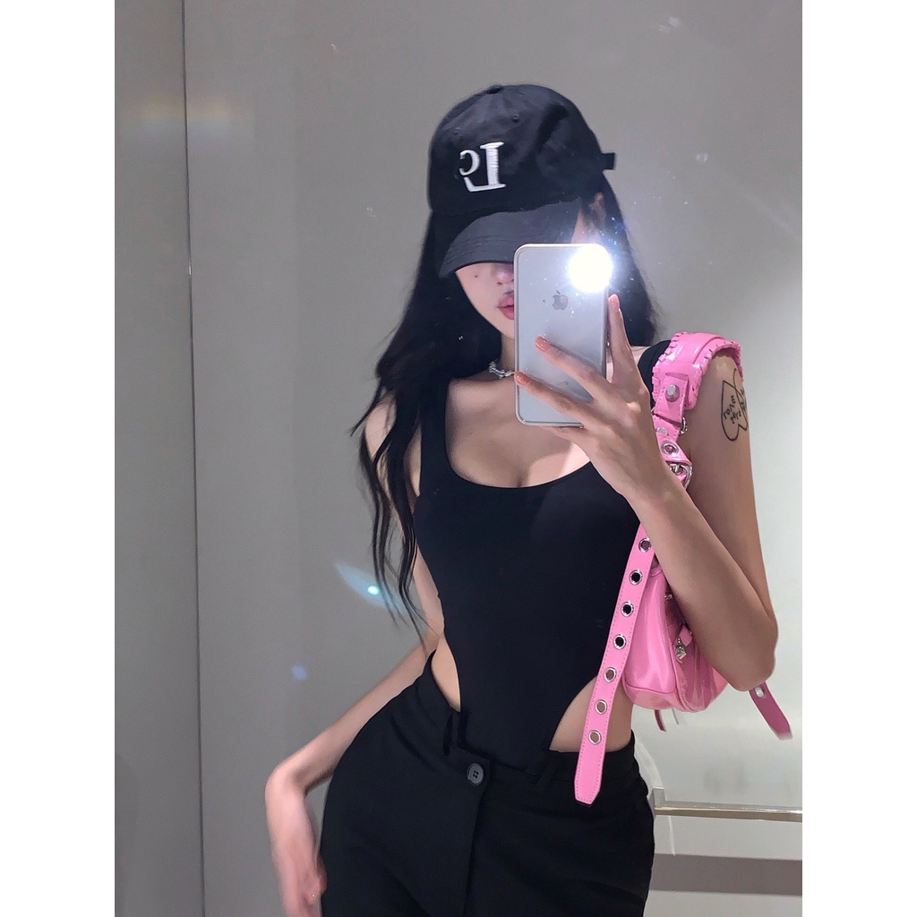 Bodysuit nữ sexy QUINCLOTHES khoét eo ,Jumpsuit nữ bigsize chất thun cotton,áo liền quần đi biển | BigBuy360 - bigbuy360.vn