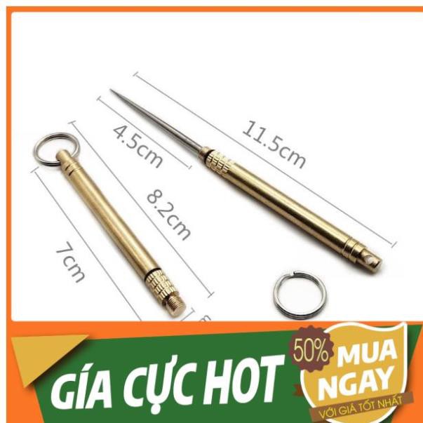 [ Hàng Sẵn ] Ống Tăm Xỉa Răng Titan -  Có Ron Chống Nước  - Đa Năng - Vệ Sinh - Hàng Có Sẵn - Chất Lượng Cao