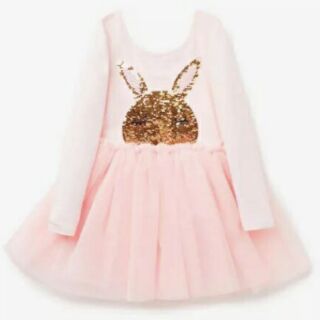Váy thỏ đính sequin bé gái
