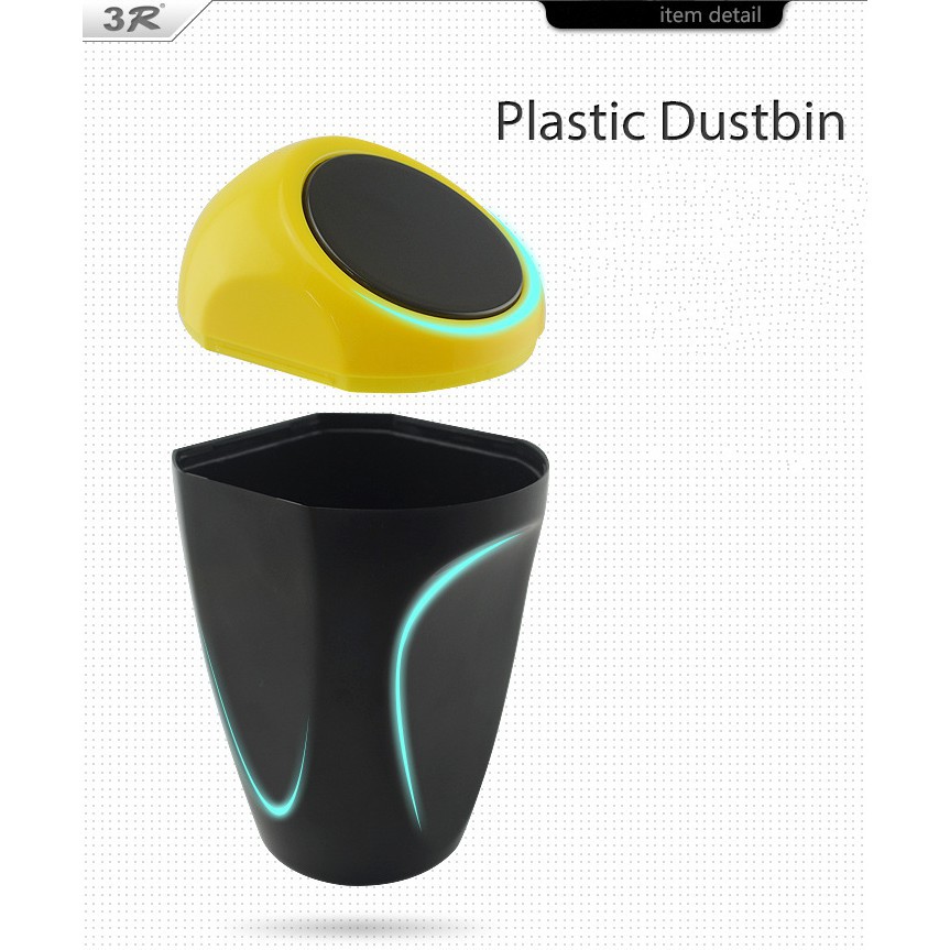 Thùng rác mini 3R Plastic Dustbin - Skylife