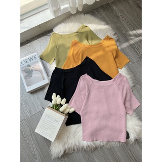 Áo len montoghi cổ thuyền 0118 minz