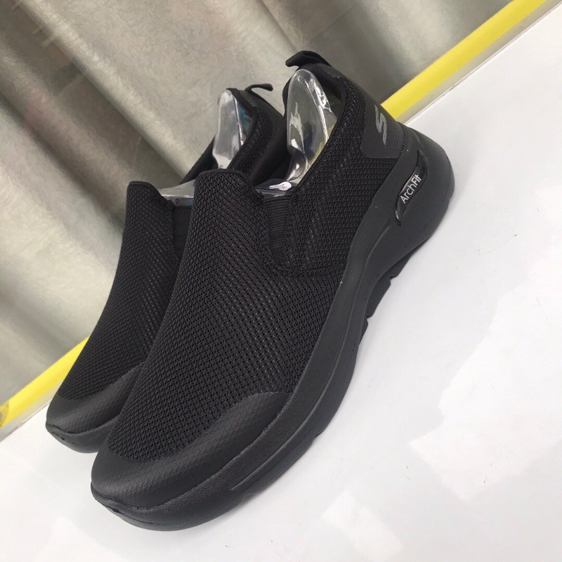 Giày thể thao dáng lười của nam Skechers Gowalk cao cấp thoáng khí và êm chân mẫu mới 2021