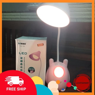 [ FREESHIP 50K ]  - ĐÈN HỌC ĐỂ BÀN TÍCH ĐIỆN CHỐNG CẬN CHO HỌC SINH