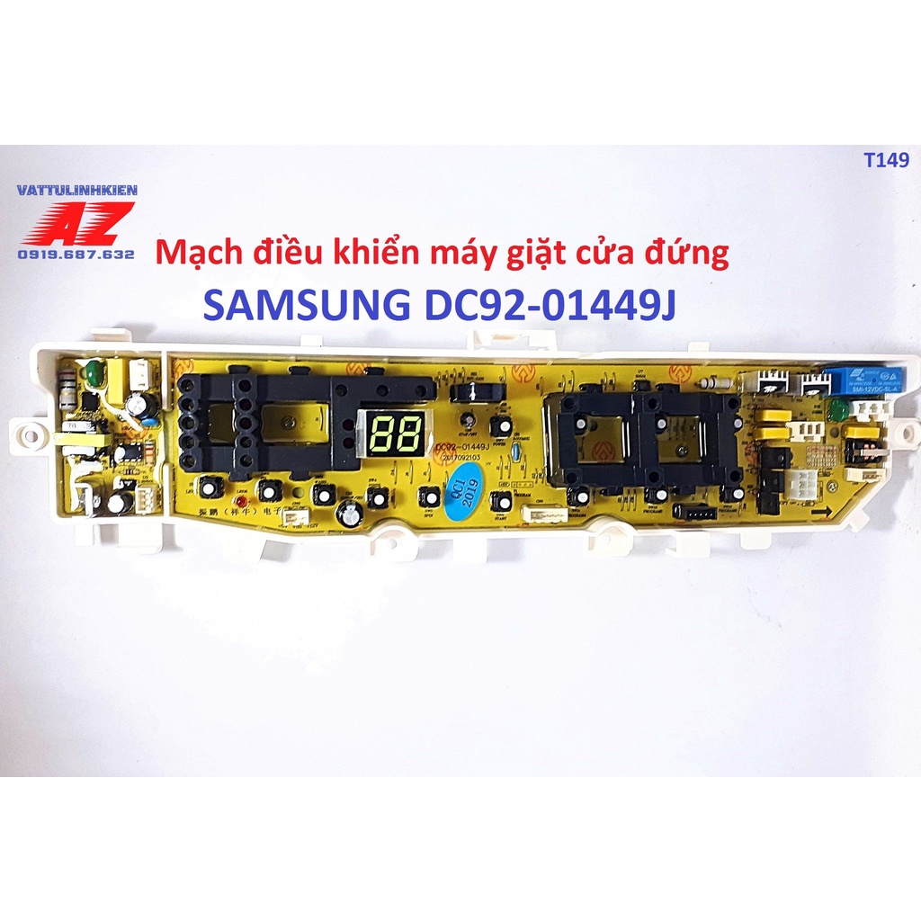 Mạch điều khiển máy giặt SAMSUNG cửa đứng DC92-01449J