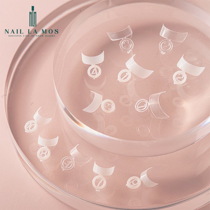 Móng nối fen đầu móng Hàn Quốc - túi 500 chiếc phen đầu móng phom chuẩn, chất liệu nhựa dẻo đủ size
